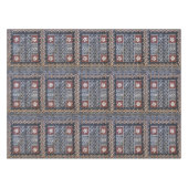 Fiji Tapa Cloth Print Tablecloth Tafelkleed (Voorkant (Horizontaal))