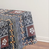 Fiji Tapa Cloth Print Tablecloth Tafelkleed (Voorbeeld)
