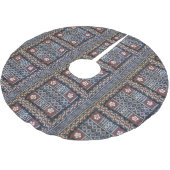 Fiji Tapa Cloth Tree Skirt Kerstboom Rok (Gekanteld)