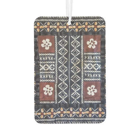 Fiji Tapa Doek Print Luchtverfrisser (Achterkant)