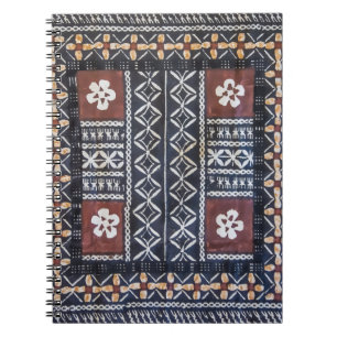 Fiji Tapa Stof Print Notitieboek