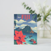 Fiji Tropical Island Reizen Briefkaart (Staand voorkant)