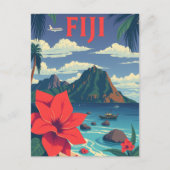 Fiji Tropical Island Reizen Briefkaart (Voorkant)