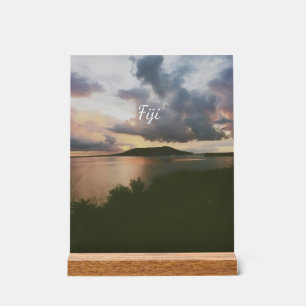 Fiji Tropisch Eiland Flexibele Foto Magneet Acryl Bord