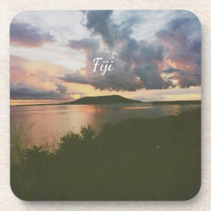 Fiji Tropisch Eiland Flexibele Foto Magneet Bier Onderzetter