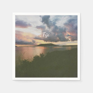 Fiji Tropisch Eiland Flexibele Foto Magneet Servet