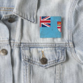Fiji Vierkante Button 5,1 Cm (In situ)