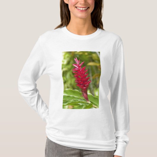 Fiji, Viti Levu eiland. Bloem. T-shirt (Voorkant)