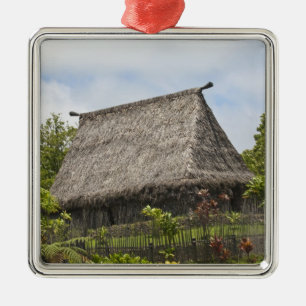 Fiji, Viti Levu eiland. Polynesische Cultureel Metalen Ornament