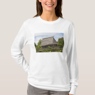 Fiji, Viti Levu eiland. Polynesische Cultureel T-shirt