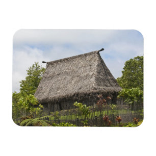 Fiji, Viti Levu eiland. Polynesische Cultuur Magneet