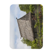 Fiji, Viti Levu eiland. Polynesische Cultuur Magneet (Verticaal)