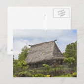 Fiji, Viti Levu Island. Polynesiaanse cultuur Briefkaart (Voorkant / Achterkant)
