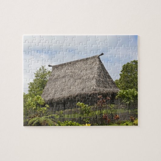 Fiji, Viti Levu Island. Polynesiaanse cultuur Legpuzzel (Horizontaal)