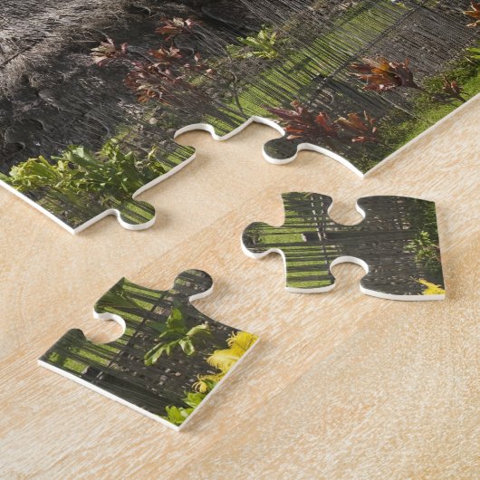 Fiji, Viti Levu Island. Polynesiaanse cultuur Legpuzzel (Zijkant)