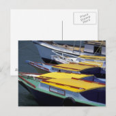 Fiji, Viti Levu, Lautoka, kleine boten in de haven Briefkaart (Voorkant / Achterkant)