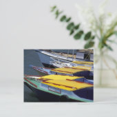 Fiji, Viti Levu, Lautoka, kleine boten in de haven Briefkaart (Staand voorkant)