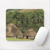 Fiji, Viti Levu, Navala, traditionele Bure-huizen Muismat (Met muis)