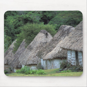 Fiji, Viti, traditionele hutwoningen. Muismat