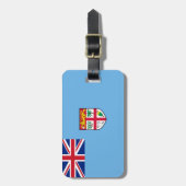Fiji-vlag Bagagelabel (Voorkant verticaal)