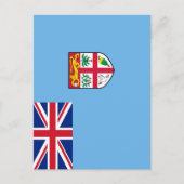 Fiji vlag briefkaart (Voorkant)