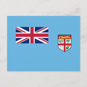Fiji-vlag Briefkaart
