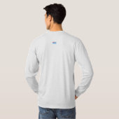 Fiji-vlag en wapenschild t-shirt (Achterkant volledig)