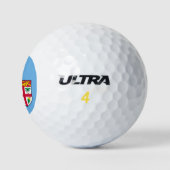 Fiji vlag golfballen (Logo)