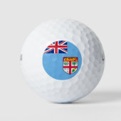 Fiji vlag golfballen (Voorkant)