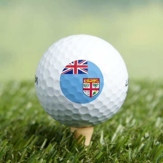 Fiji vlag golfballen (Insitu Shirt)