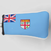 Fiji-vlag Golfheadcover (Voorkant)