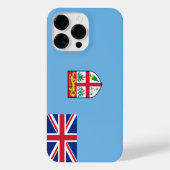 Fiji-vlag iPhone Hoesje (Achterkant)