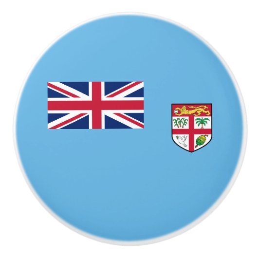 Fiji-vlag Keramische Knop (Voorkant)
