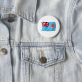 Fiji-vlag knop ronde button 5,7 cm (In situ)