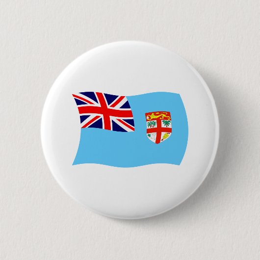 Fiji-vlag knop ronde button 5,7 cm (Voorkant)