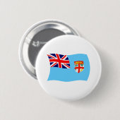 Fiji-vlag knop ronde button 5,7 cm (Voorkant /achterkant)
