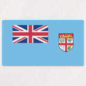 Fiji-vlag Labels (Design 2)