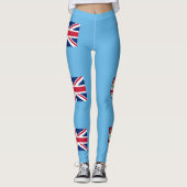 Fiji-vlag Leggings (Voorkant)