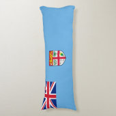 Fiji-vlag Lichaamskussen (Voorkant Verticaal)