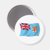 Fiji Vlag Magneet (Voorkant / Achterkant)