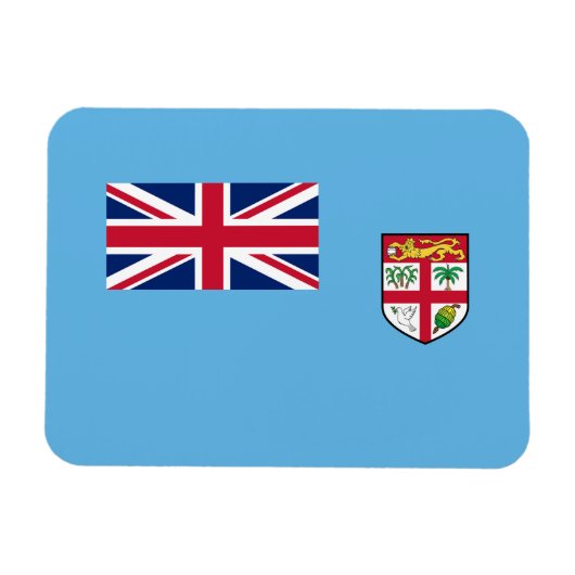 Fiji-vlag Magneet (Horizontaal)