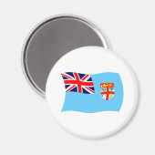 Fiji Vlag Magneet (Voorkant / Achterkant)