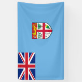 Fiji-vlag Spandoek (Verticaal)