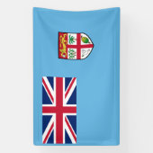Fiji-vlag Spandoek (Verticaal)