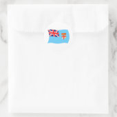 Fiji Vlag Sticker (Tas)