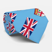 Fiji-vlag Stropdas (Opgerold)
