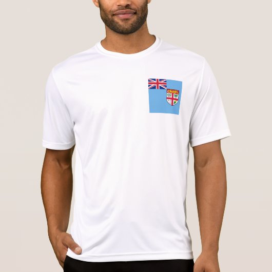 Fiji-vlag T-shirt (Voorkant)