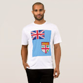 Fiji vlag t-shirt (Voorkant volledig)