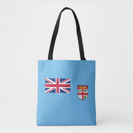 Fiji-vlag Tote Bag (Voorkant)