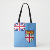 Fiji-vlag Tote Bag (Voorkant)